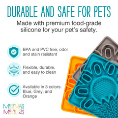 Messy Mutts Tapis 3 surfaces puzzle pour chien et chat.