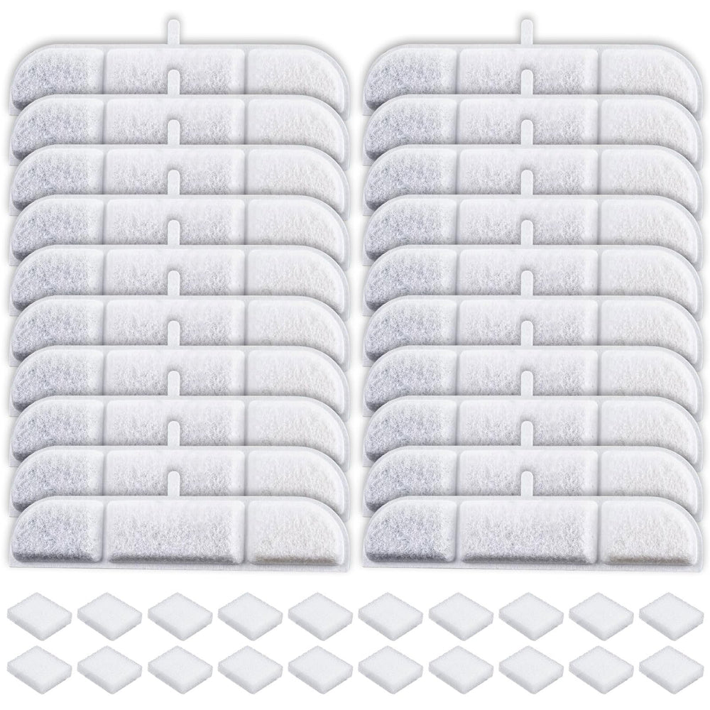 Mestrol filtre de remplacement DownyPaws DPWFP6, ensemble pour eau plus propre.