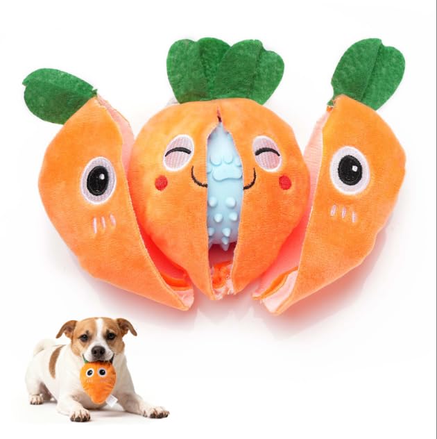MewaJump jouet chien paques balle sifflante pour capter l'attention et stimuler le jeu