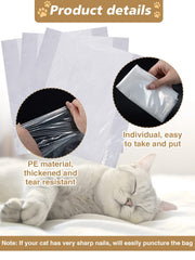 Utilisation facile MEWTOGO : placez le sac et fermez.