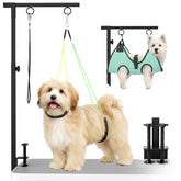 MHACVVO table de toilettage chien avec bras reglable offre stabilité pour une coupe précise.