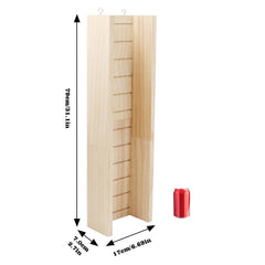 MHLLGN rampe bois hamster : surface sûre pour grimper et jouer.