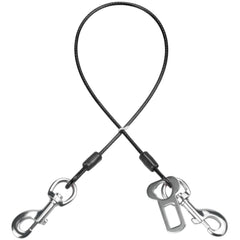Mi Metty câble gainé résistant pour la sécurité du chien en voiture.