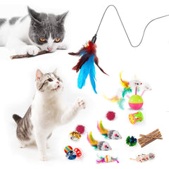 MIBOTE poisson cataire chat stimule l'instinct de chasse au jeu.