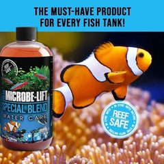 MICROBE-LIFT Special Blend – étiquette et notice pour dosage facile.