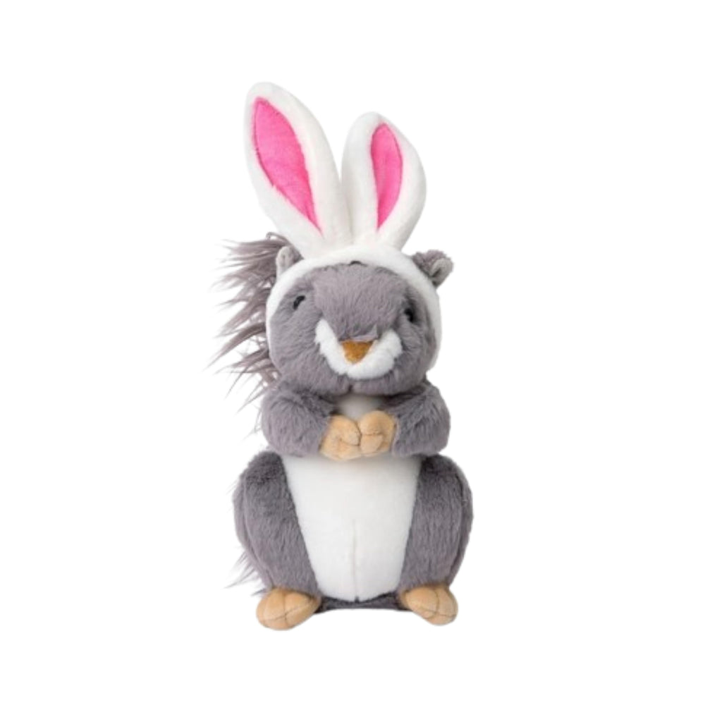Midlee Écureuil-Lapin peluche chien: idéal pour les jeux en plein air.