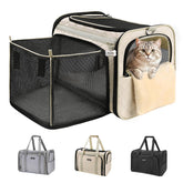 Midog sac-chat souple expansion carrée pour plus d'espace lors des trajets
