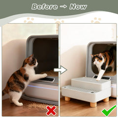 Base en bois Midollarle et rampe pour chat offrant stabilité durable