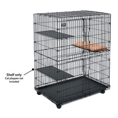 Étagère en fer MidWest pour chat, revêtement durable E-Coat.
