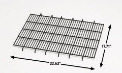 Grille plancher surélevé résistante pour petites cages, espacement 1/2 pouce.