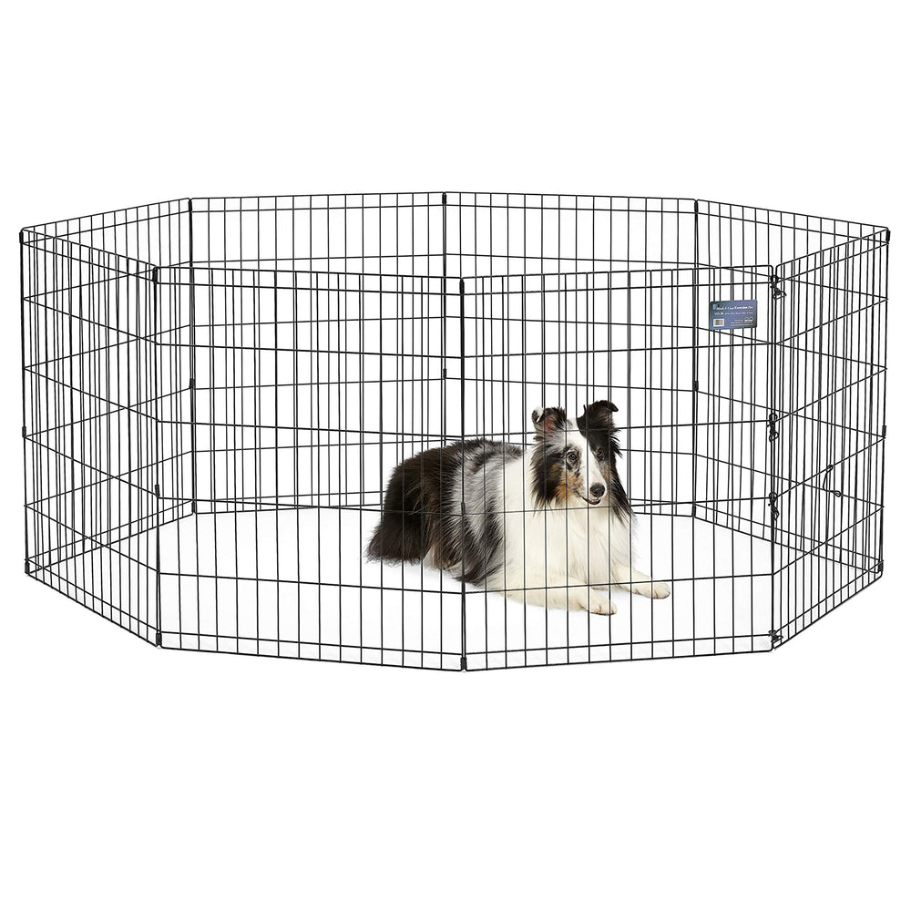MidWest Homes for Pets enclos-exercice 16 pi²: espace sûr et spacieux pour chiens