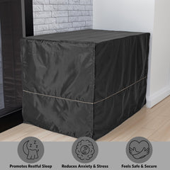 Porte flexible du chenil offrant visibilité et ventilation