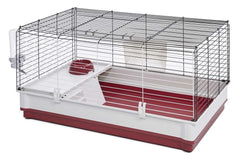 MidWest Wabbitat Deluxe, cage-habitat grand, offre un espace confortable pour votre lapin.