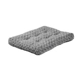 MidWest QuietTime Deluxe ombré gris, peluche ultra-douce pour petits chiens et chats.