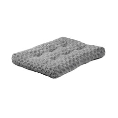 MidWest QuietTime Deluxe ombré gris, peluche ultra-douce pour petits chiens et chats.