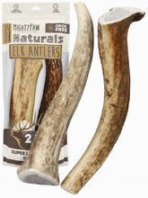 Mighty Paw cornes de wapiti en ensemble pour chien de taille moyenne.