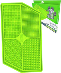 Mighty Paw Lick Pad avec ventouses offrant une fixation fiable pour le bain.