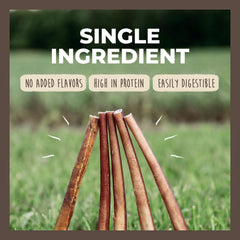 Mighty Paw Naturals Bully Sticks pour grand chien, récompense durable.