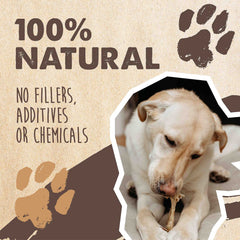 Mighty Paw Oreilles vache ingredients-uniques, seul ingrédient 100% naturel.