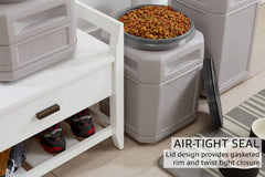 Mighty Tuff plastique sans BPA assure un stockage alimentaire sûr.