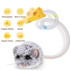 Migipaws Migimouse: capteur de mouvement intelligent relance le jeu après chaque toucher.