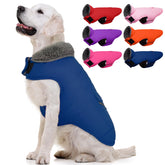 Veste MIGOHI pour chien avec doublure polaire pour rester chaud pendant l'hiver.