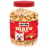 Milk-Bone MaroSnacks : biscuit croquant à la moelle osseuse, idéal pour récompenser.
