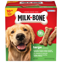 Milk-Bone Original – texture croquante, récompense quotidienne idéale pour grands chiens.
