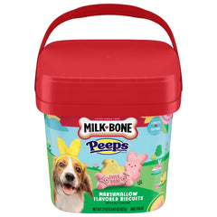 Milk-Bone Peeps os : friandise croquante en forme d’os idéale pour récompenses festives.
