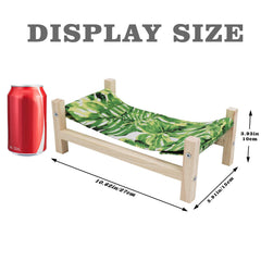 Hamac reptile en bois MinrzPet, montage simple et rapide.