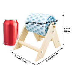 MinrzPet support bois poulailler: support stable pour le calcaire et les oiseaux
