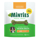Minties : emballage de 12 unités pour démarrer l’hygiène dentaire quotidienne.