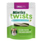 Minties Twists : os dentaire pour petit chien, haleine plus fraîche.