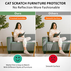 Mioule protections meubles transparents, discrètes et efficaces contre les griffes du chat