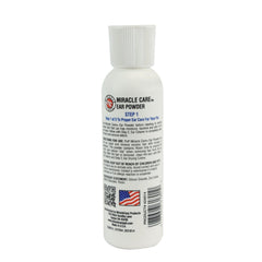 Application facile de Miracle Care Poudre Oreilles pour soulager les irritations.