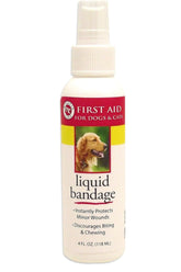 Miracle Care Spray pansement liquide, bouteille 4 oz, usage rapide sur petites plaies.