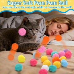 Lanceur de balle Mity Rain : interaction ludique pour chats d intérieur.