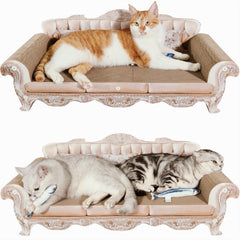 miwoowim canape-grattoir-chat grand-format offre un espace de grattage généreux.