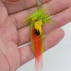 Miwoowim insectes-plumes couleurs vives attirent l’attention du chat.