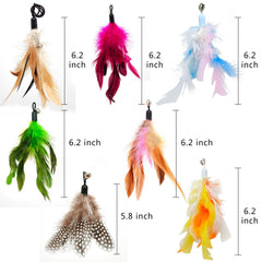 Miwoowim plumes naturelles douces pour jeux sûrs et interactifs