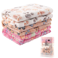 MIWOPET couverture chat patte imprimée, confort et chaleur.