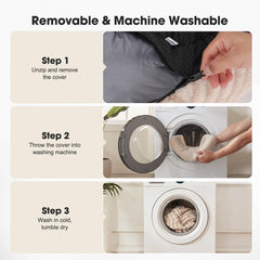 MIXJOY Housse amovible et lavable pour entretien rapide.