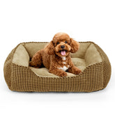 Lit orthopédique MIXJOY rectangulaire offrant un soutien doux pour les chiens.