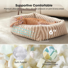 MIXJOY Support orthopédique avec rebord surélevé pour le repos.