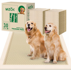MIZOK tapis-pipi en bambou 36x36 po, grande taille, absorption élevée.