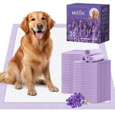 MIZOK tapis absorbant chien 36x36, vue principale montrant l'absorption élevée.