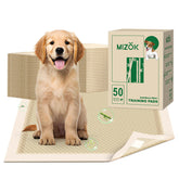 MIZOK tapis d'entraînement chiots 22x22 prêt à l'emploi et absorbant