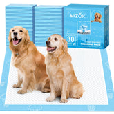 MIZOK tapis formation chien, motif meduse bleue, favorise apprentissage propre et ludique
