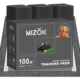 Tapis sanitaire MIZOK pour chien, charbon absorbant et contrôle d'odeur