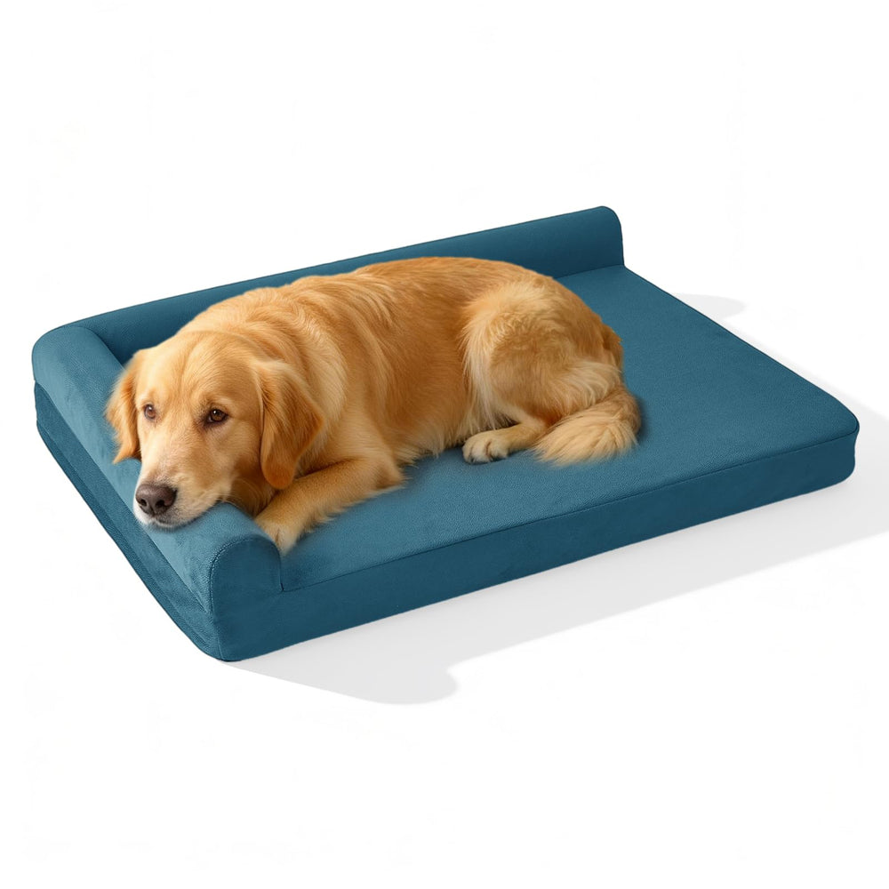 Lit orthopédique MIZZMIZZ avec structure-soutien robuste pour chiens